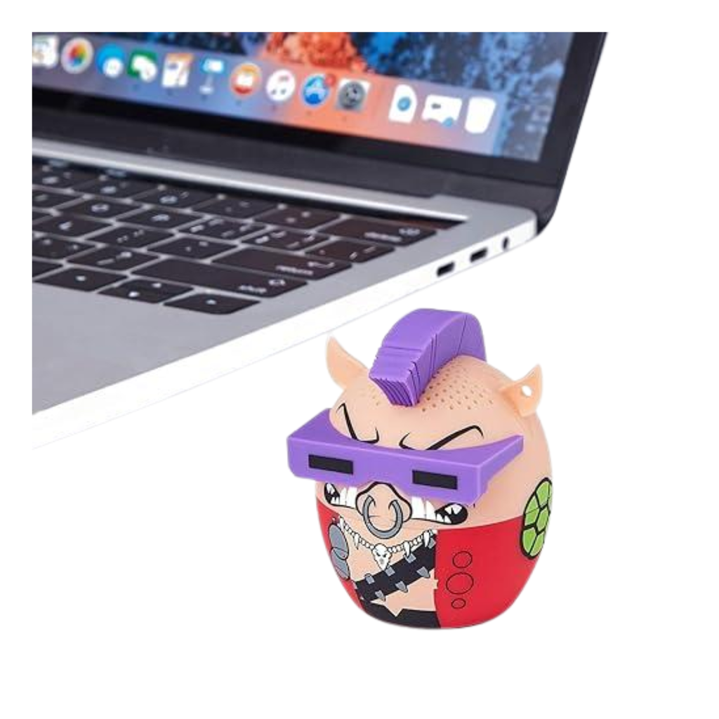 Bitty Boomers Bebop (TMNT) - Altavoz Bluetooth Ultraportátil, Edición Nickelodeon