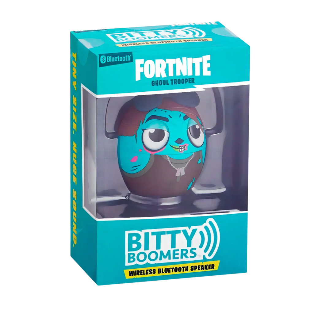 Bitty Boomer Fortnite Ghoul Trooper - Altavoz Bluetooth Ultraportátil, Edición Especial