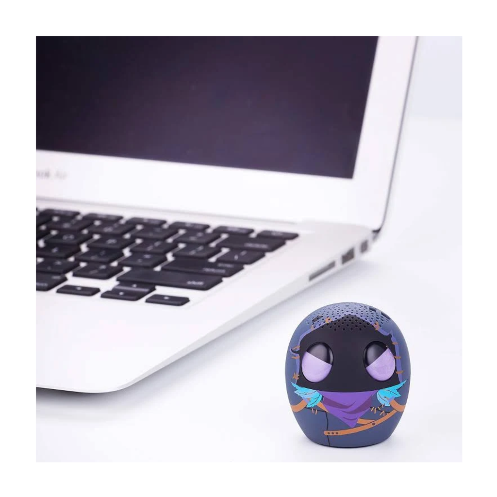 Bitty Boomer Fortnite Raven - Altavoz Bluetooth Ultraportátil, Edición Legendaria