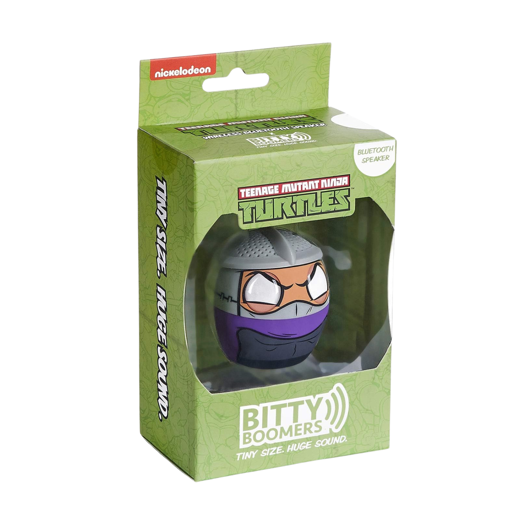 Bitty Boomer Shredder (TMNT) - Altavoz Bluetooth Ultraportátil, Edición Nickelodeon