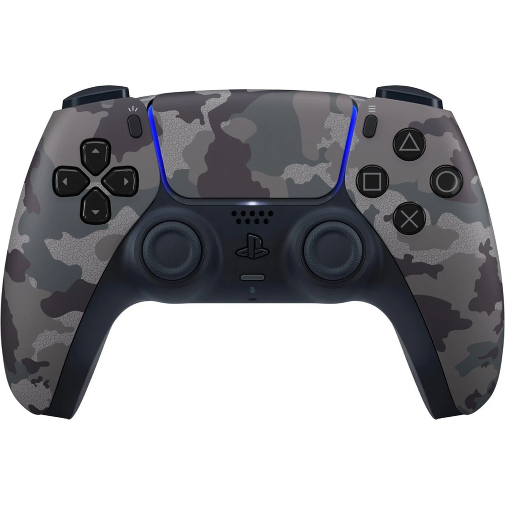Sony DualSense Wireless Controller PS5 – Edición Gray Camouflage, Retroalimentación Háptica, Gatillos Adaptativos – Original