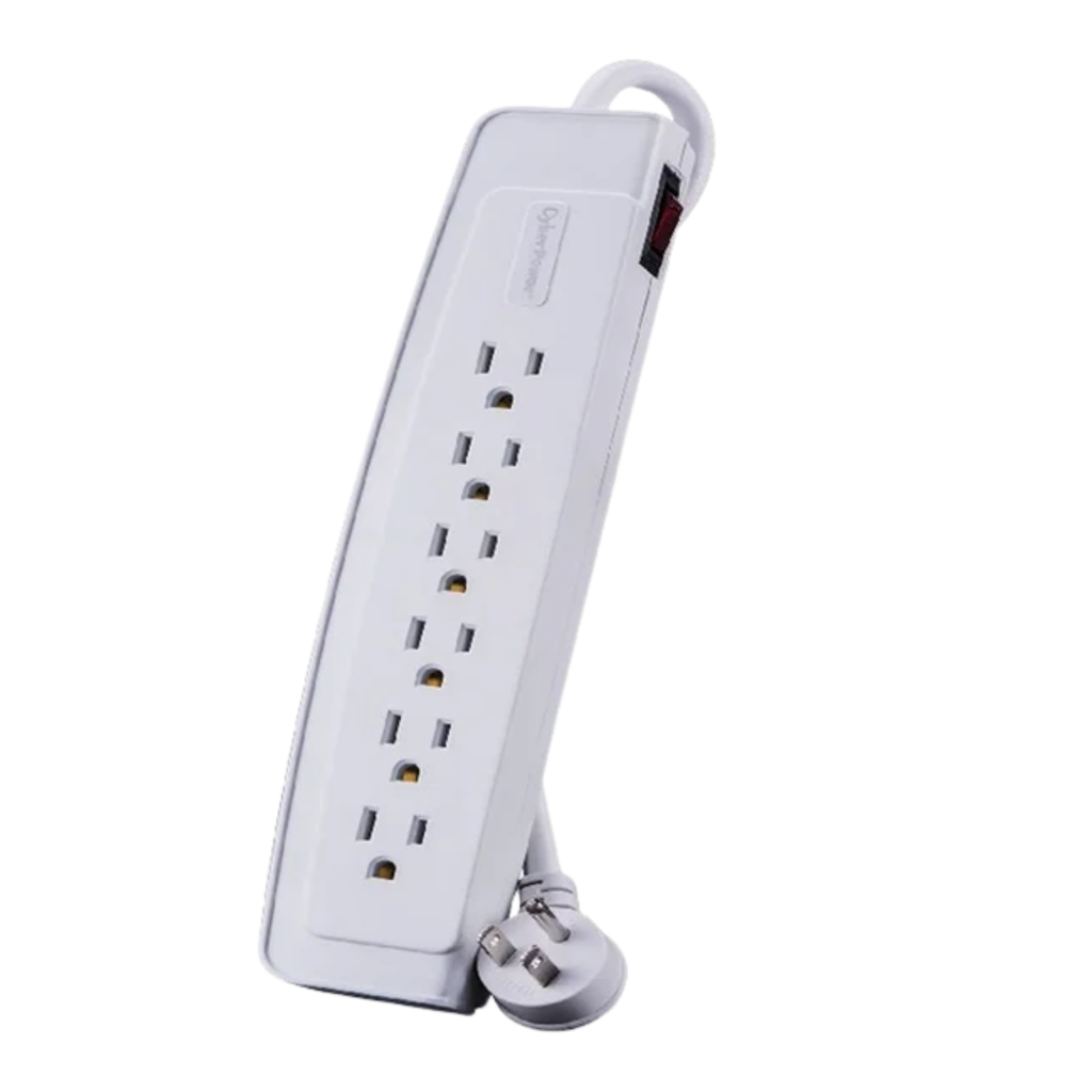 Supresor de Picos CyberPower P604TRC1 6 Contactos 125V 15A Blanco