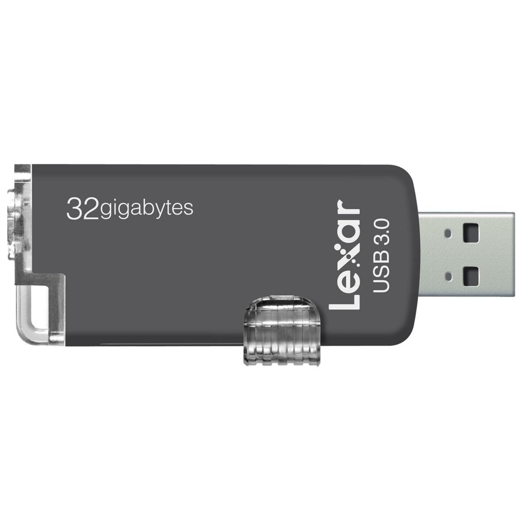 Memoria USB 32GB Lexar JumpDrive M20c | Dual USB Tipo-C y USB 3.0 | Alta Velocidad 150MB/s | Para Android, MacBook y PC | Nueva Sellada | Diseño Retráctil | Expansión de Memoria Móvil