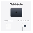 Apple MacBook Air 2025 | Chip M4 (10-core) | 16GB RAM | 256GB SSD | 13.6″ Liquid Retina | Color Midnight | Nueva (Caja Maltratada)