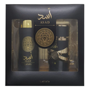Set de Regalo Lattafa Asad para Hombre - EDP 100ml + Body Spray 200ml