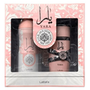 Set de Regalo Lattafa Yara para Mujer - EDP 100ml + Body Spray 200ml
