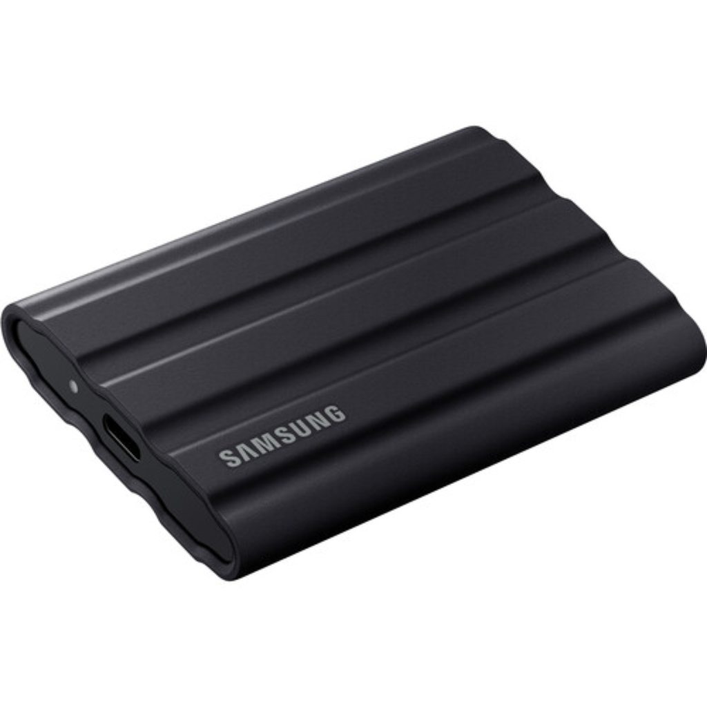 SSD Portátil Samsung T7 Shield 1TB | USB 3.2 Gen 2 | Ref. MU-PE1T0S/AM | Resistente al Agua y Polvo IP65 | Negro | 1050 MB/s