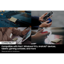 SSD Portátil Samsung T7 Shield 1TB | USB 3.2 Gen 2 | Ref. MU-PE1T0S/AM | Resistente al Agua y Polvo IP65 | Negro | 1050 MB/s