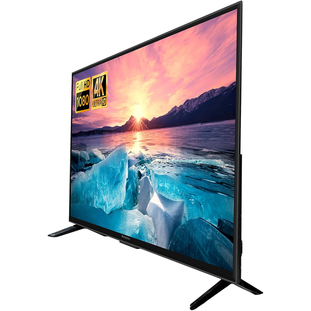 Westinghouse 65" Smart TV 4K UHD – LED, Wi-Fi, Apps de Streaming, Diseño Delgado – Open Box WE65UM4009