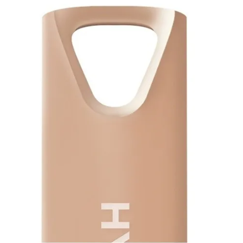 Memoria USB 32GB Hyundai Bravo Deluxe | Rose Gold | Cuerpo Metálico | USB 2.0 High Speed | Resistente y Elegante | Nuevo Sellado | Para Llaveros, Laptop y Regalos