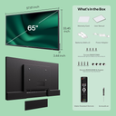 Pool Pro 2.0 65" QLED Full Sun Outdoor TV – 4K UHD, 2000 nits, Google TV, Clima Extremo, Ideal para Exteriores – OQ65A2KHGF