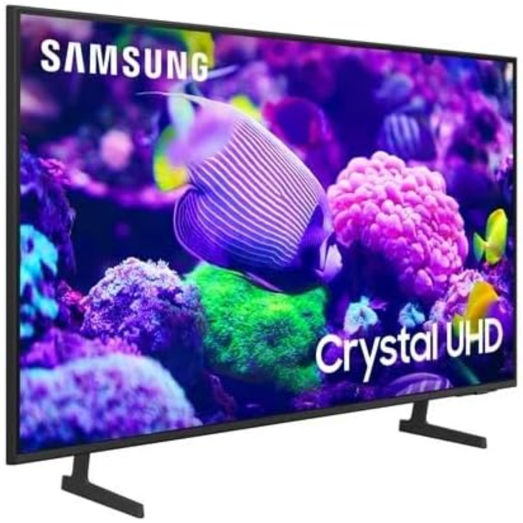 Samsung UN43DU7200DXZA 43" Crystal UHD 4K Smart TV – HDR, Tizen OS, Wi-Fi, AirSlim Design – Refurbished