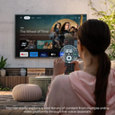 Patio 43" Outdoor TV OT43B1KHGB – Pantalla para Exteriores Partial Sun, 700 nits, Google TV, Resistente al Clima – Nuevo