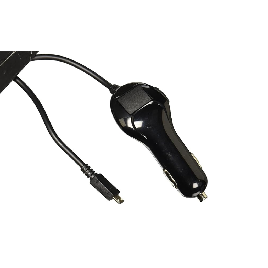 Cargador de Carro Xentris 2A Dual Micro USB Negro - Compacto y Seguro