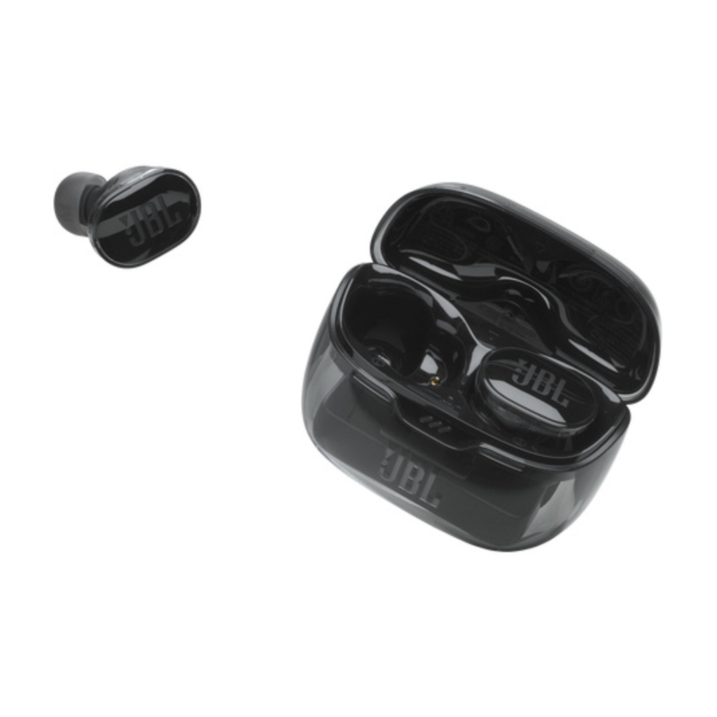 JBL Tune Buds Ghost 2 – Audífonos True Wireless Bluetooth con Cancelación de Ruido, JBL Pure Bass, Micrófono Integrado, Color Black (Nuevo)