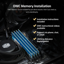 OWC Kit de Memoria 128GB (4×32GB) DDR3 1333MHz PC3-10600 – SDRAM para Workstations y Mac Pro (Nuevo)