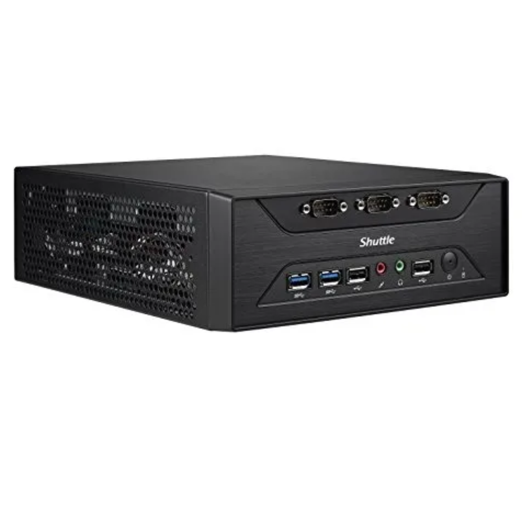 Shuttle XPC XC60J Slim PC Intel Celeron J3355 Barebone Negro