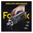 Destornillador Eléctrico Fanttik NEX L1 PRO - Torque Variable (0.5~6 Nm), Pantalla Digital y LED