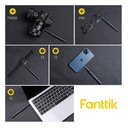 Juego de Destornilladores de Precisión Fanttik X5 (25 en 1) - Puntas Magnéticas de Acero S2 y Estuche de Aluminio