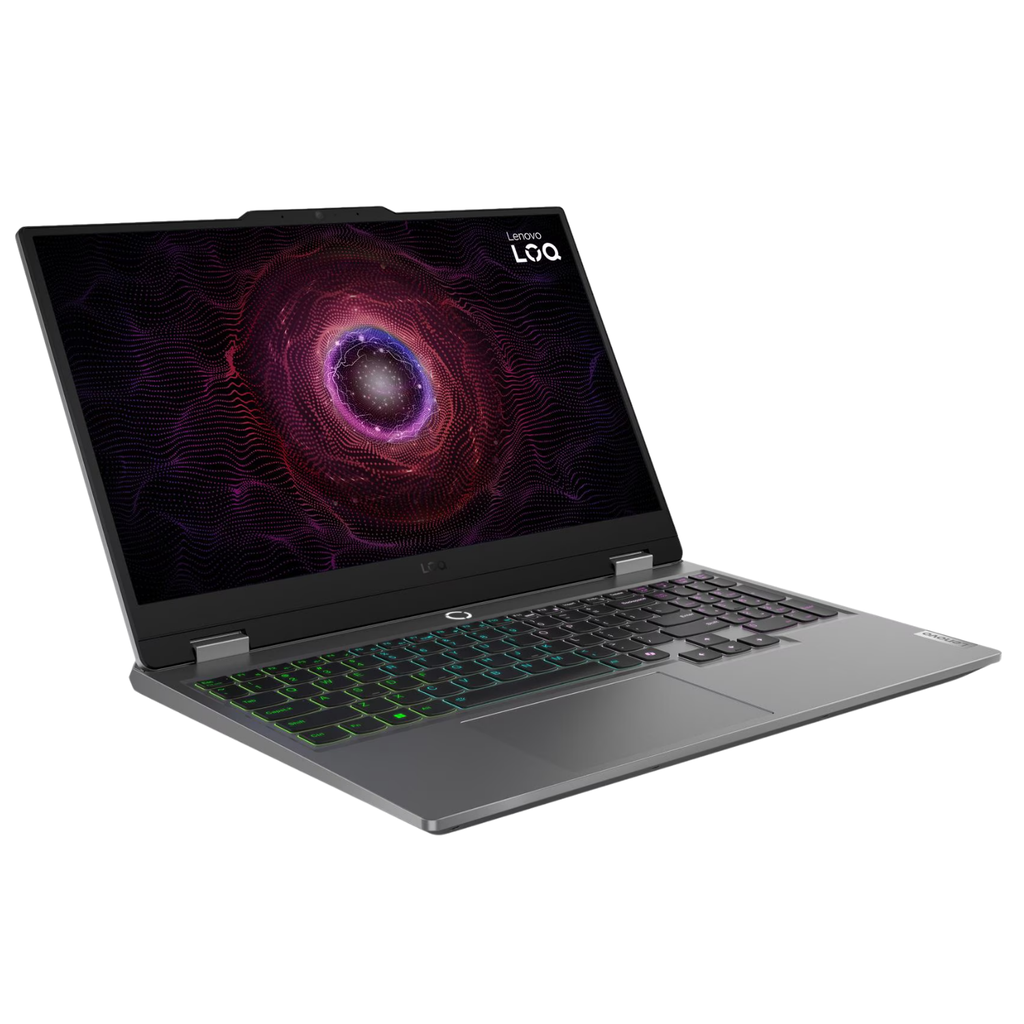 Lenovo LOQ 15ARP9 – Laptop Gamer 15.6″ FHD 144Hz, AMD Ryzen 5 7235HS, 16GB RAM, 512GB SSD, NVIDIA RTX 4050 6GB, Windows 11, Luna Gray, Teclado Retroiluminado