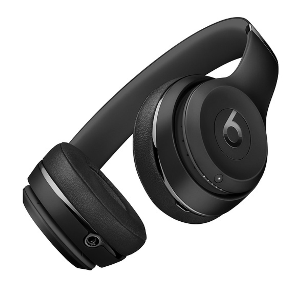 Audífonos On-Ear Beats Solo³ Wireless - Chip Apple W1, 40h Batería, Negro Mate