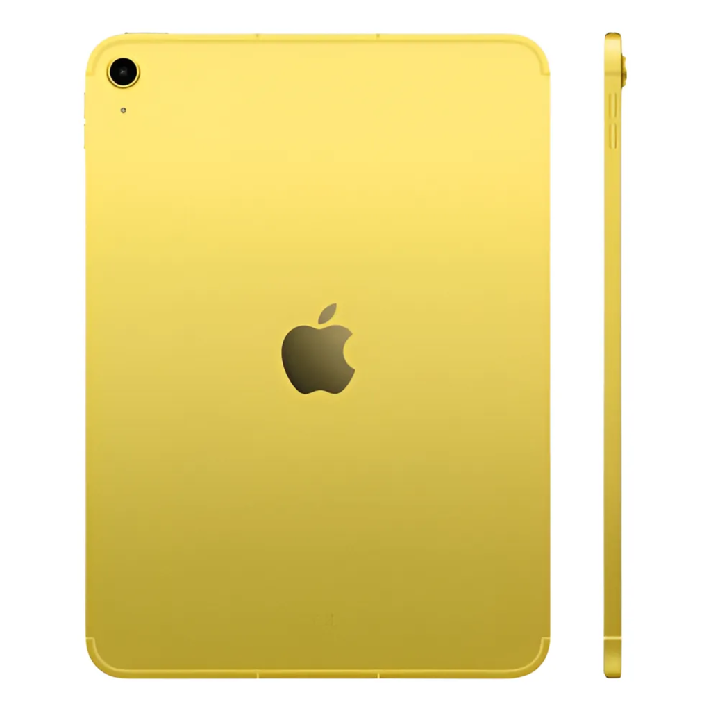 Apple iPad A16 11" 128GB Wi-Fi – Pantalla Liquid Retina, Chip A16 Bionic, Cámaras 12MP, Touch ID, Batería de Día Completo, Color Yellow (Nuevo)