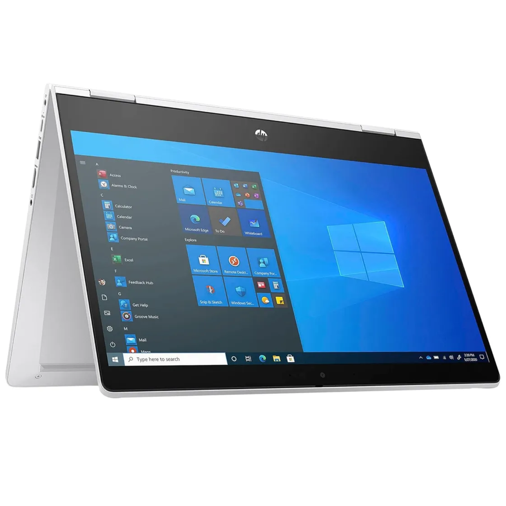 HP ProBook x360 435 G8 Refurbished – Laptop 2-en-1 13.3" FHD Touch, Ryzen 7 PRO 5850U, 16GB RAM, 512GB SSD NVMe, Windows 11 Pro, Silver, Backlit Keyboard (Grade A)