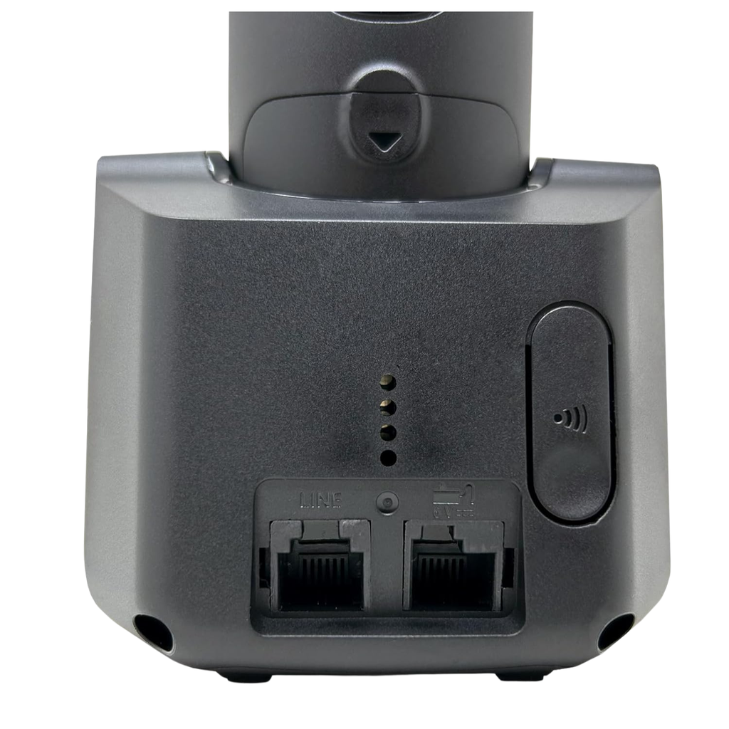 Panasonic KX-TGB112MEB – Teléfono Unilineal Inalámbrico DECT 6.0, Pantalla LCD, Caller ID, Agenda, Modo Eco – Color Negro