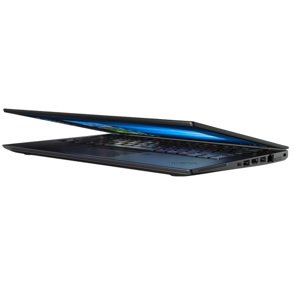Lenovo ThinkPad T470s Refurbished – Intel Core i7-6600U, 8GB RAM, 256GB SSD, Pantalla 14" FHD, Windows 11 Pro, Teclado Retroiluminado Inglés/Español (Grade A)