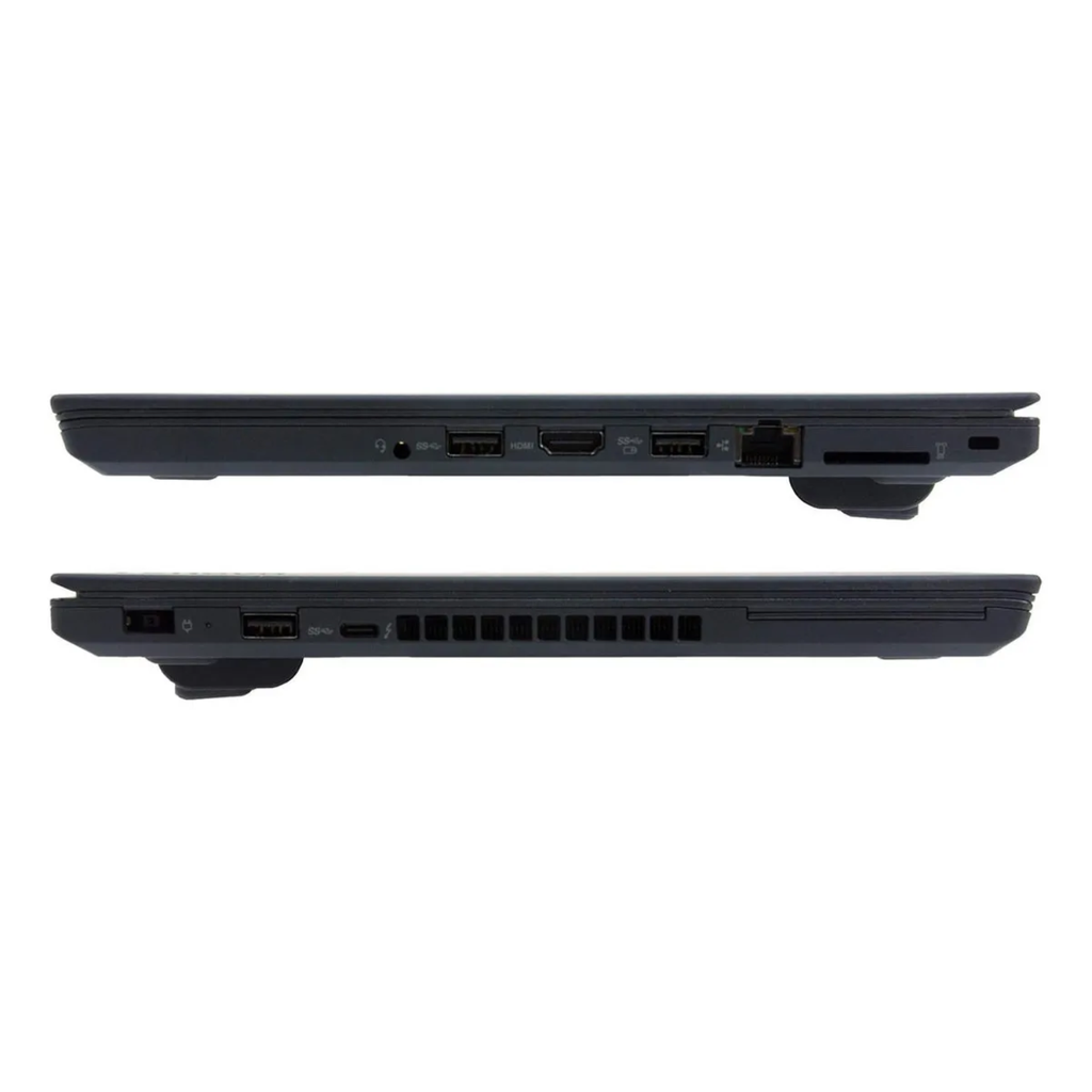 Lenovo ThinkPad T470s Refurbished – Intel Core i5-6200U, 8GB RAM, 256GB SSD, Pantalla 14" Full HD, Windows 11 Pro, Teclado Retroiluminado Inglés/Español (Grade A)