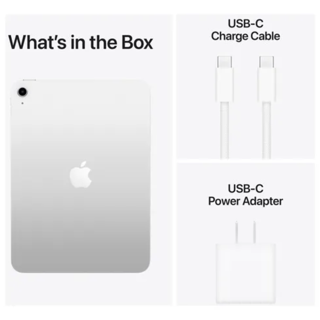 Apple iPad 2025 11" – Chip A16, 128GB, Wi-Fi, Liquid Retina, Silver – Nuevo