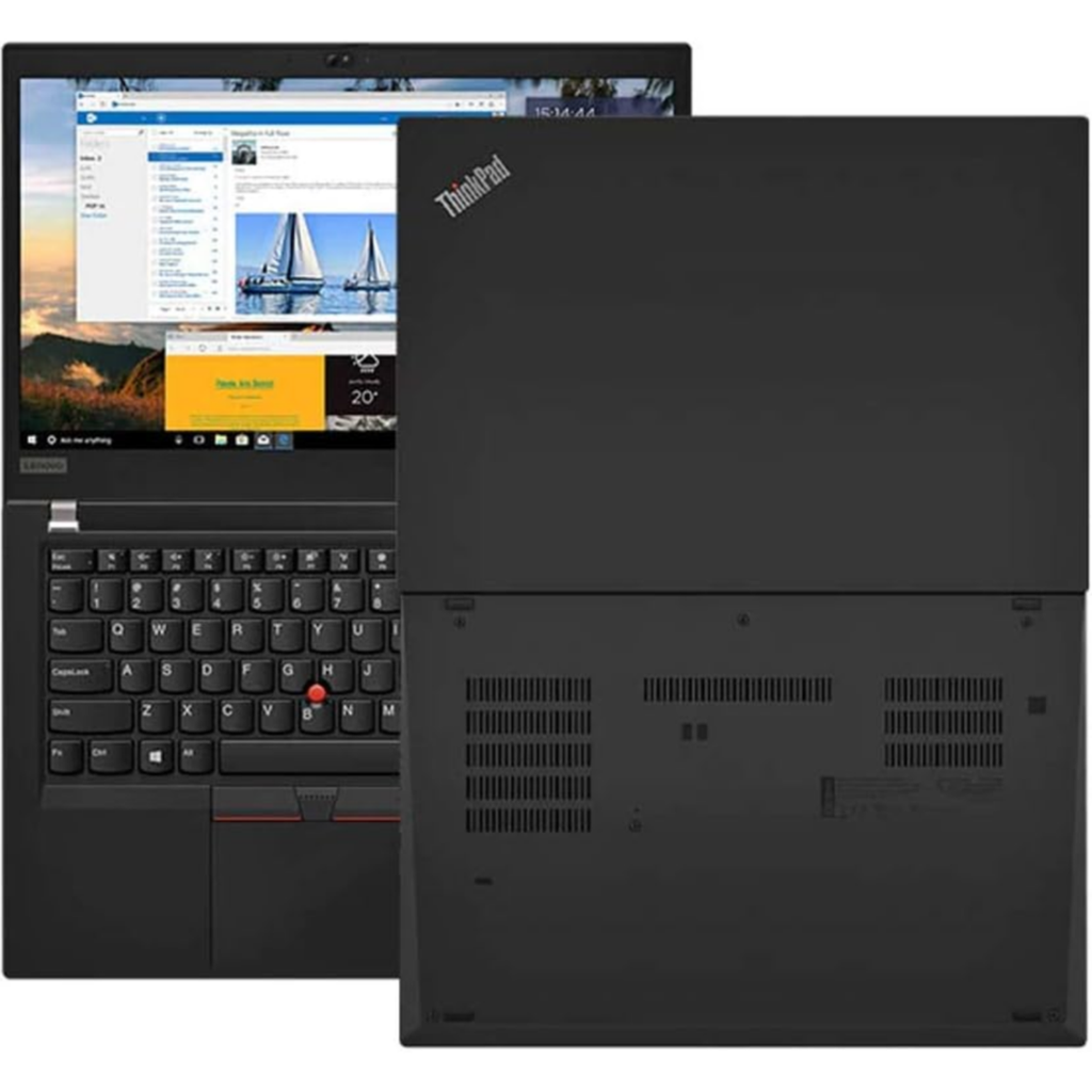 Lenovo ThinkPad T490 Refurbished – i5-8365U, 24GB RAM, 256GB SSD, Pantalla 14" FHD Touch, Windows 11 Pro, Webcam – Grade AB