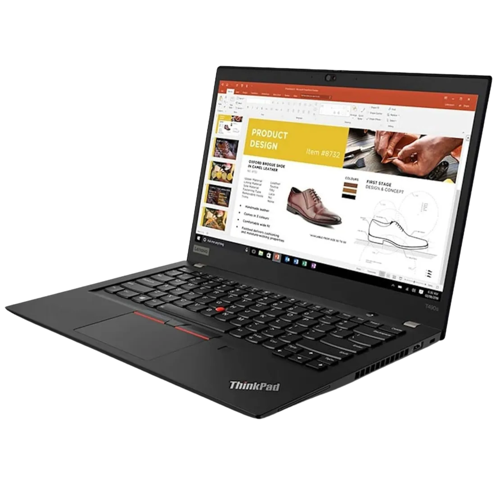 Laptop Reacondicionada LENOVO ThinkPad T490s | Intel Core i5-8265U | 8GB RAM | 512GB SSD NVMe | Pantalla 14″ FHD | Windows 11 Pro | Teclado Retroiluminado Español/Inglés - Grado A