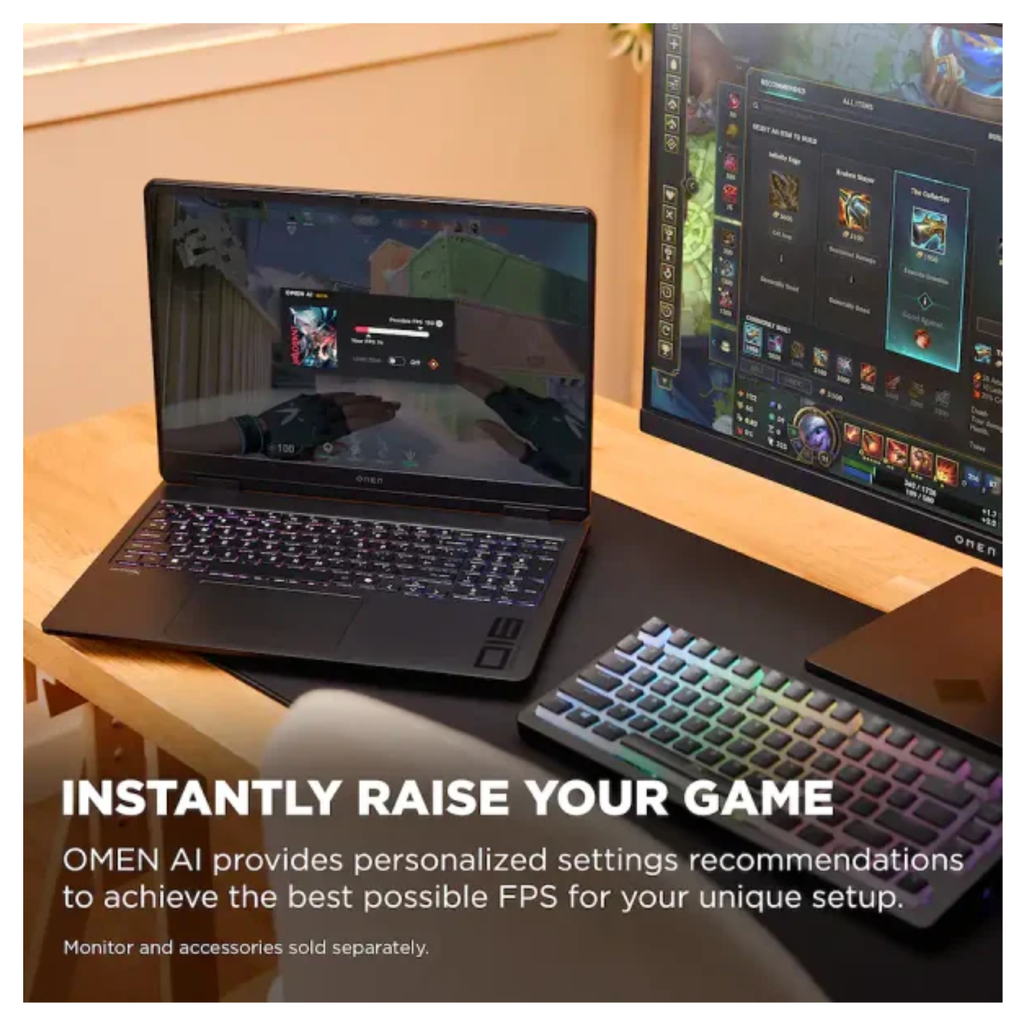 Laptop Gaming HP OMEN 16 - Intel Core™ Ultra 7 255HX, 16GB RAM, 1TB SSD, NVIDIA RTX 5060 8GB