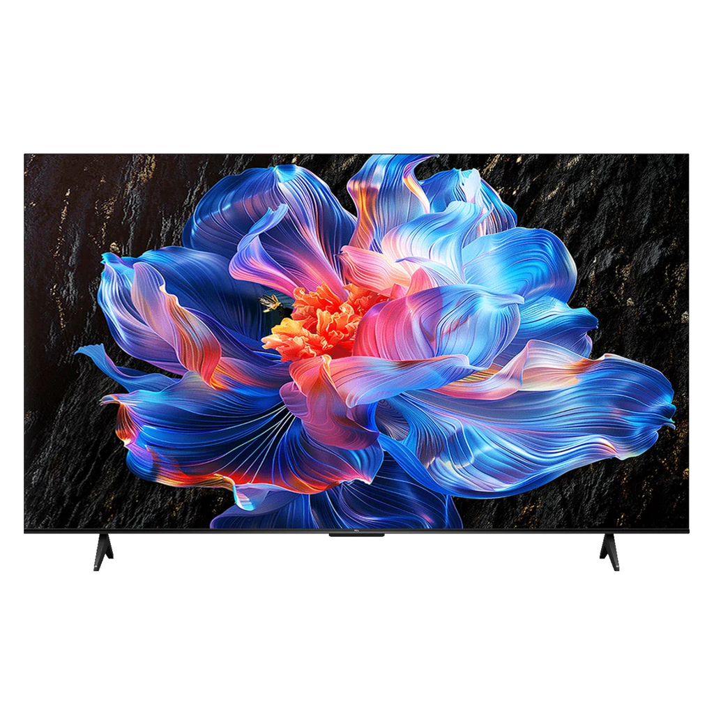 Smart TV TCL 50" QLED 4K - Quantum Dot Color, Dolby Vision HDR, Google TV, Diseño Metálico Slim