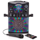 Sistema de Karaoke Singing Machine SML385UBK | Bluetooth | Luces de Discoteca LED | Reproductor CD+G y USB | Color Negro | Nuevo