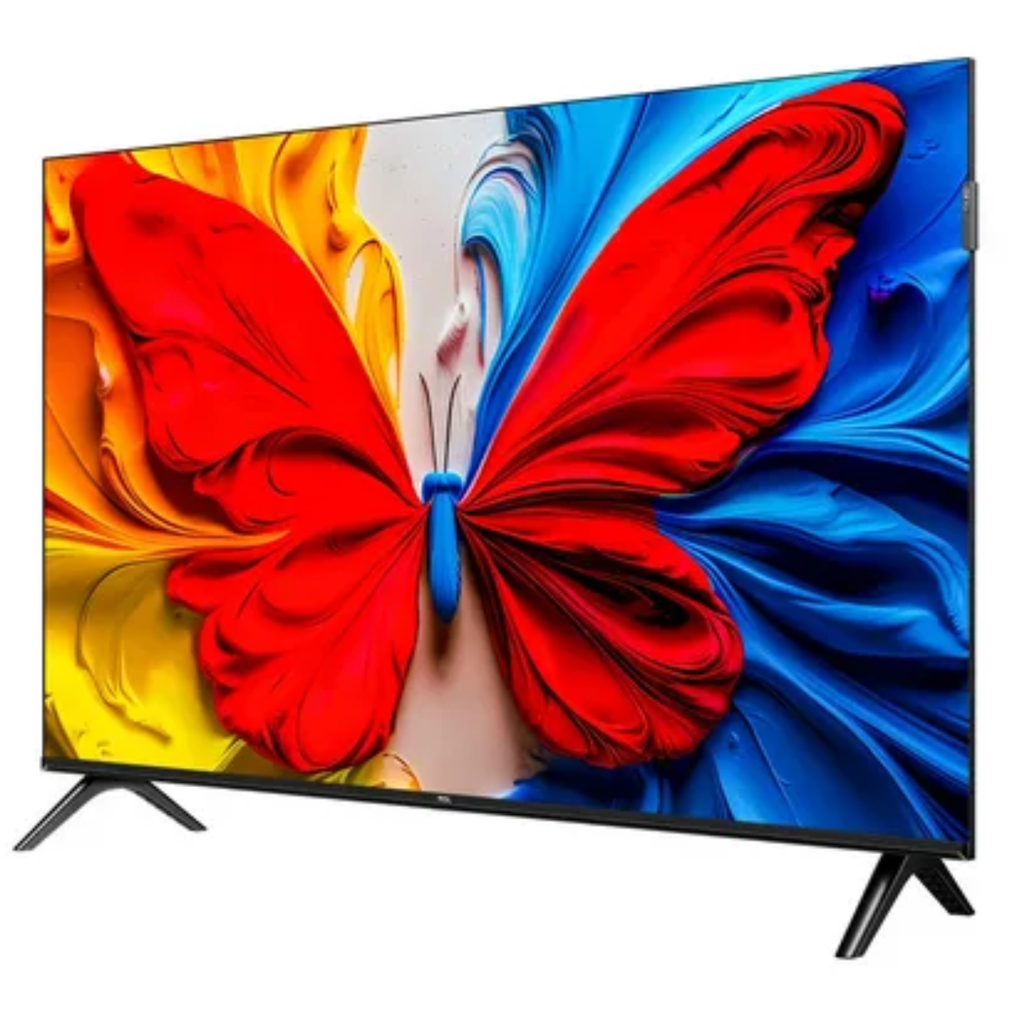 Smart TV TCL 40" QLED 4K - Quantum Dot Color, Dolby Vision HDR, Google TV, Diseño Metálico Sin Bordes