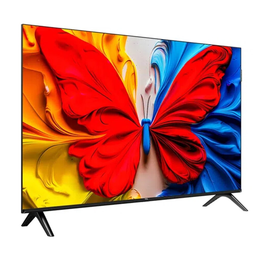 Smart TV TCL 43" QLED 4K - Quantum Dot Color, Dolby Vision HDR, Google TV, Diseño Metálico Slim