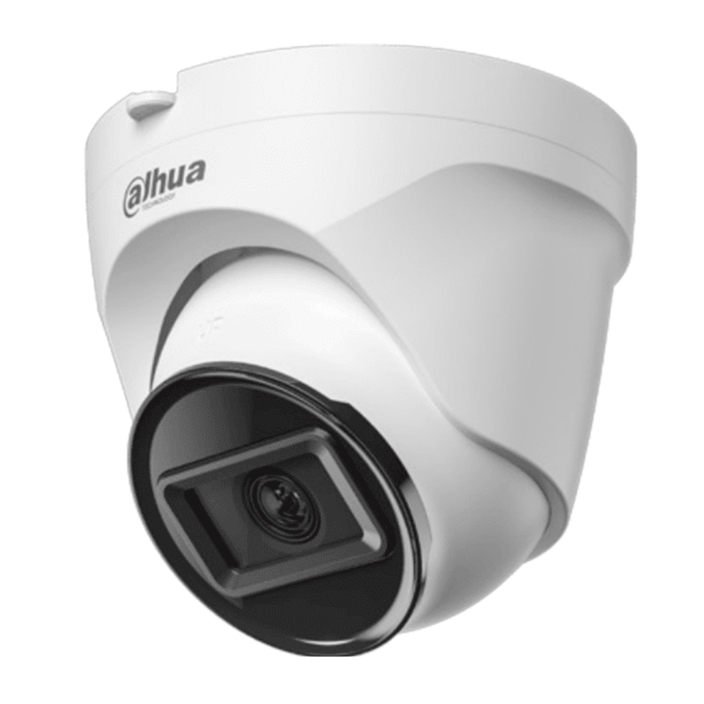 DAHUA DH-IPC-T1E40 - Camara IP Domo de 4 Megapixeles/ Lente de 2.8 mm/ 93 Grados de Apertura/ H.265+/ WDR Real de 120 dB/ IR de 30 Metros/ IP67/ PoE