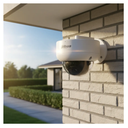 DAHUA DH-IPC-HDBW1239E1-A-IL- Cámara IP Domo Antivandalica de 2 Megapixeles Iluminador Dual/ Lente de 2.8 mm/ 104 Grados de Apertura/ Micrófono incorporado/ Detección de movimiento