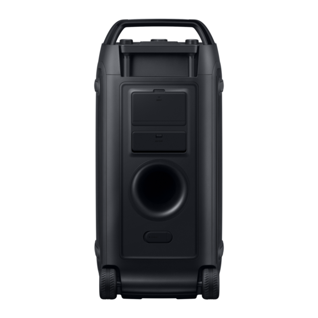 Bocina Portátil Samsung Sound Tower 240W - Sonido Bidireccional, Batería 18h, Bass Booster, Resistencia al Agua IPX5, Negro (MX-ST50F)