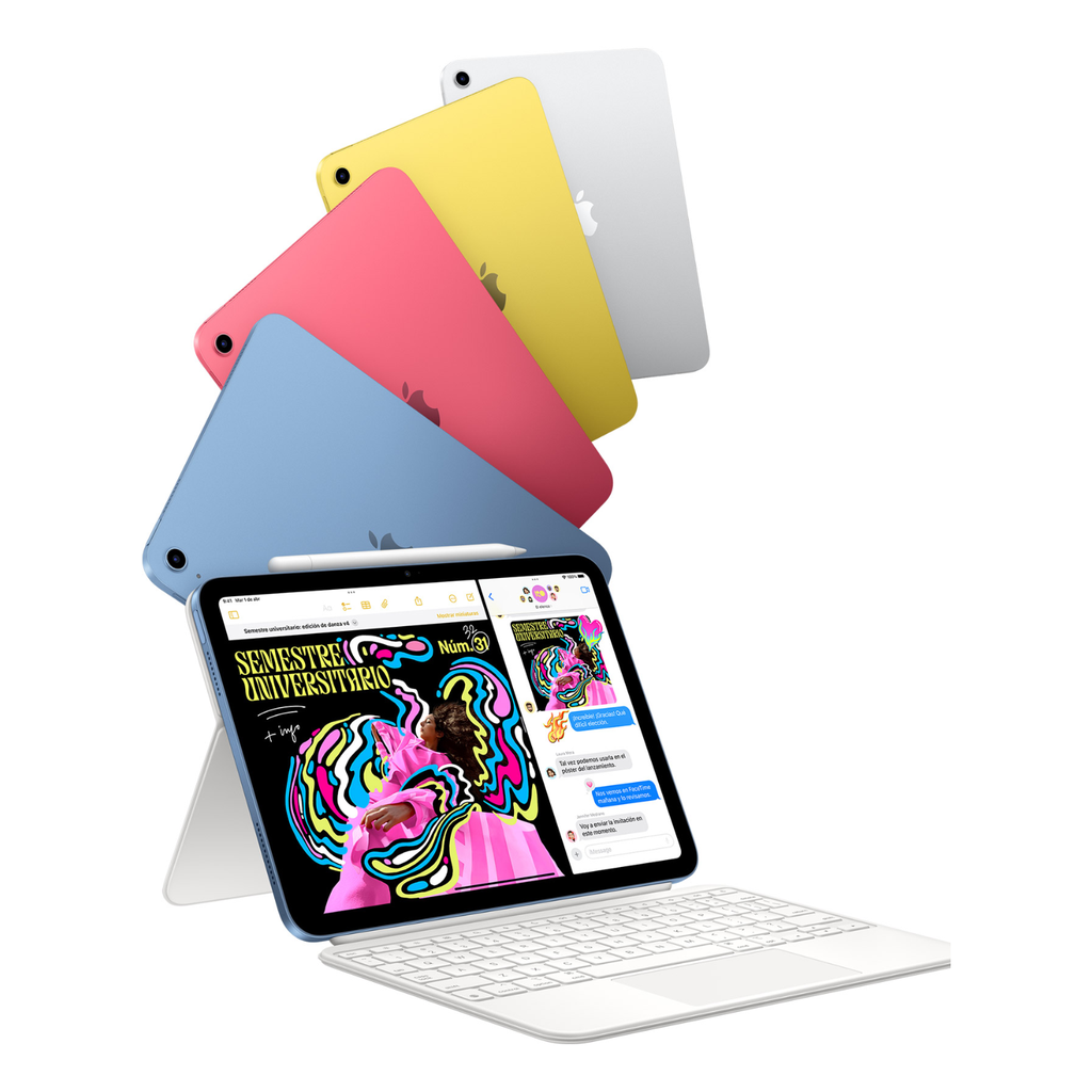 Apple iPad 11" (2025) Wi-Fi 256GB - Chip A16 Bionic, Pantalla Liquid Retina, USB-C, Azul (11.ª Generación)