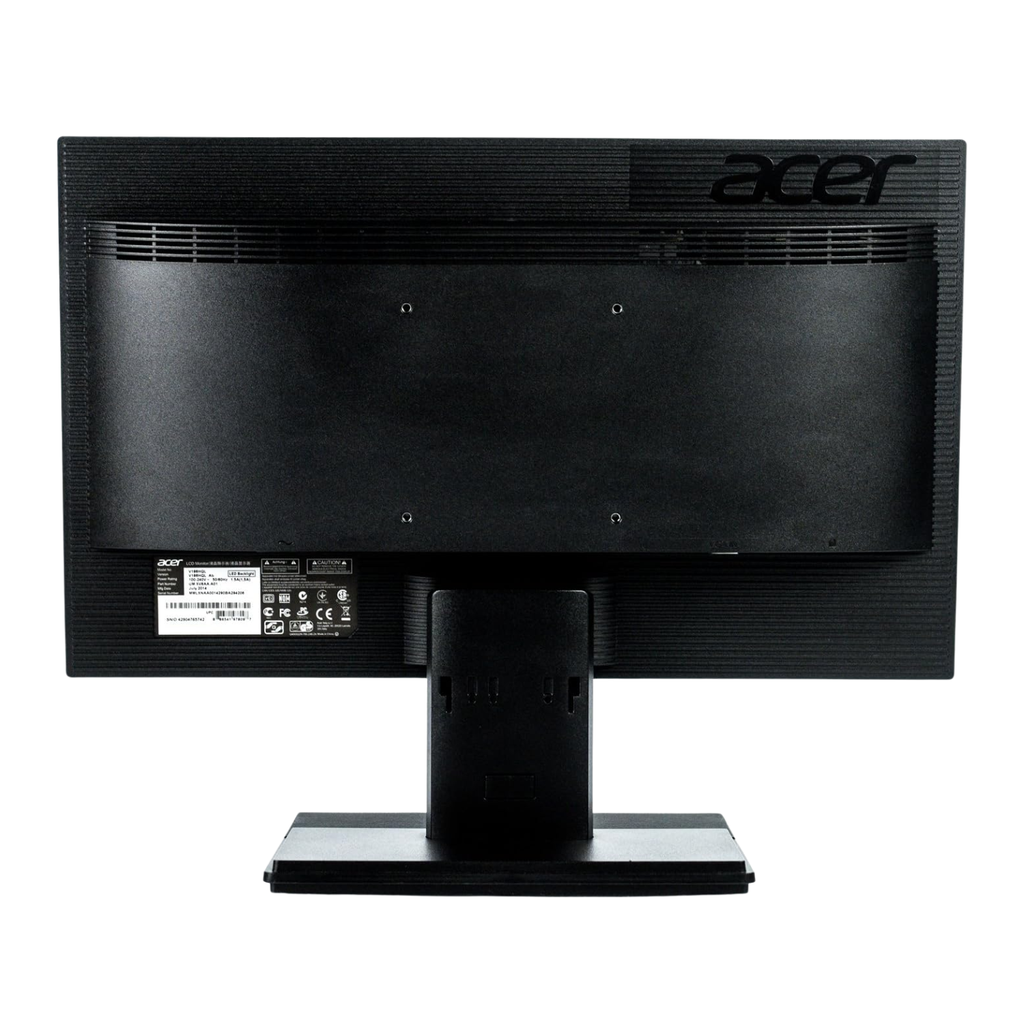 Monitor Acer 18.5" LED HD Serie V6 - Resolución 1366x768, Tiempo de Respuesta 5ms, Eco-Friendly (V196HQL)