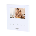 DAHUA DHI-KTA04 - Kit de videoportero analógico con monitor de 4.3" y botones táctiles. Incluye frente de calle con cámara de 1.3 MP, múltiples tonos de timbre personalizables, y función de apertura de puerta para mayor seguridad y comodidad.