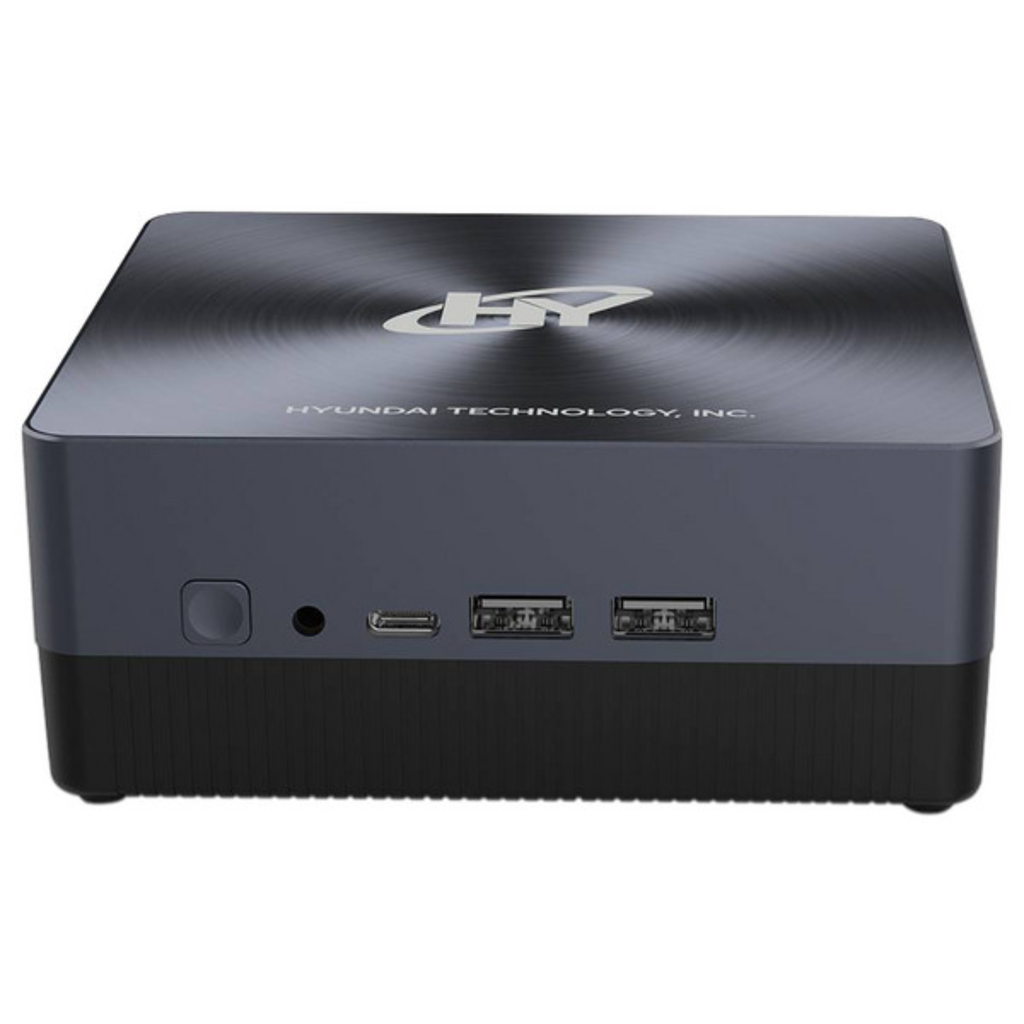 Hyundai Mini PC High Performance | Intel Core i5-1235U | 8GB RAM | 256GB SSD | Windows 11 Pro | 4K UHD | Soporte Monitor Dual | USB-C | WiFi AC | Incluye Montaje VESA | 