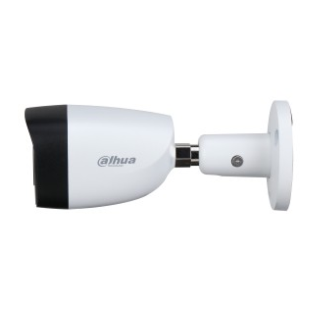 DAHUA KITXVR5104HS4KLI3+4HFW1500CMA- Kit de vigilancia de 4 canales 5 MP con audio y DVR WizSense con reconocimiento facial y H.265+. Soporta 4 canales + 4 IP o hasta 8 IP. Incluye 4 canales SMD Plus para búsqueda de humanos y vehículos