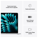 MacBook Air 2025 | Chip M4 10-core | 16GB RAM | 512GB SSD | 13.6" Liquid Retina | Color Silver | Touch ID