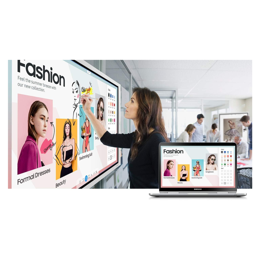 Pantalla Interactiva Samsung Flip 2 WM55R de 55 Pulgadas 4K UHD