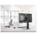 Suporte Articulado de Mesa Manhattan 461894 com Pistão a Gás para Monitores de 15" a 32"