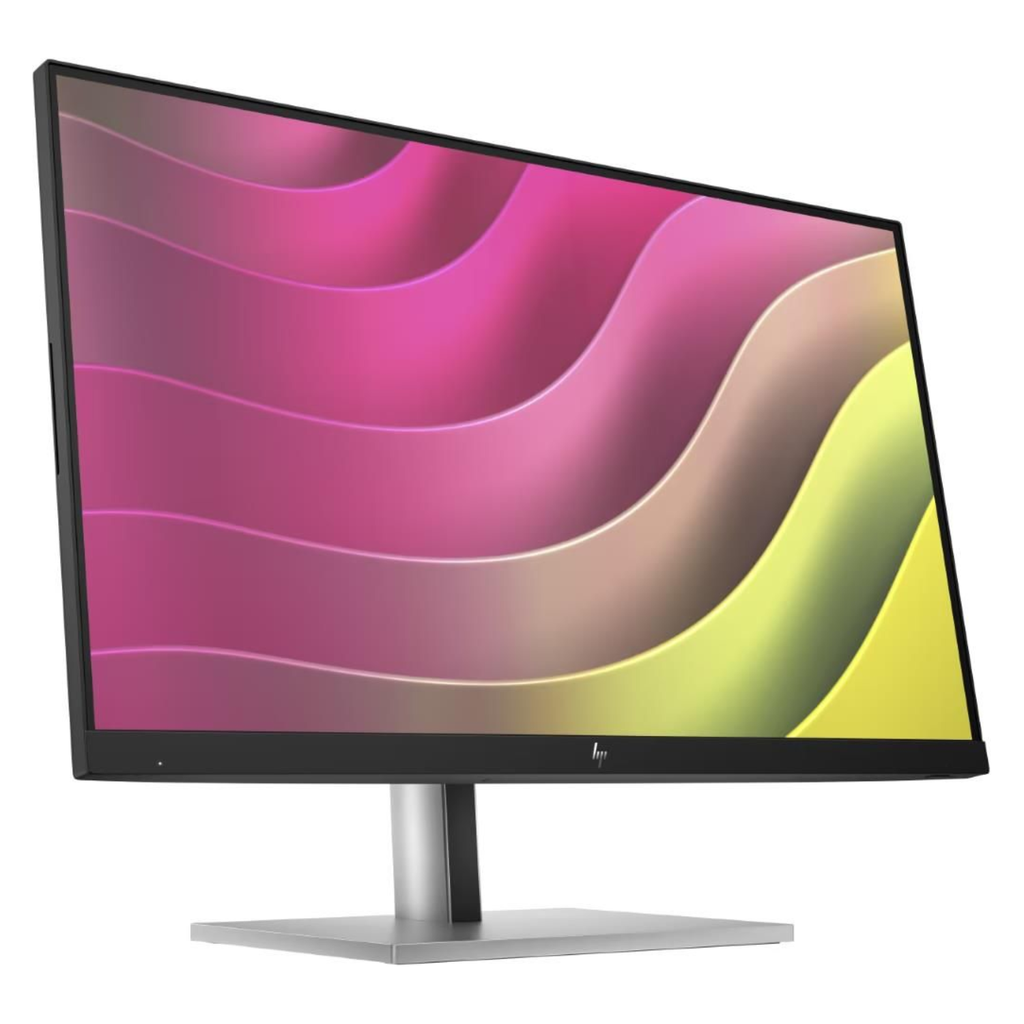Monitor Táctil HP E24t G5 23.8" Full HD - Panel IPS, 10 Puntos de Contacto, Ergonomía 4-Vías, Filtro HP Eye Ease, HDMI/DP/USB, Negro/Plata